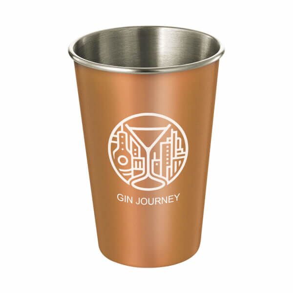 Branded Metal Cups Copper