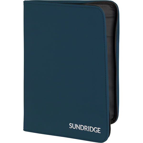 Sundridge Recycled Zipped Folio - 1 Colour - Image 6