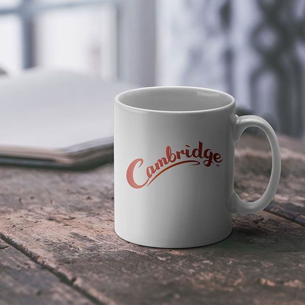 Cambridge Earthenware Mug - White - Image 2
