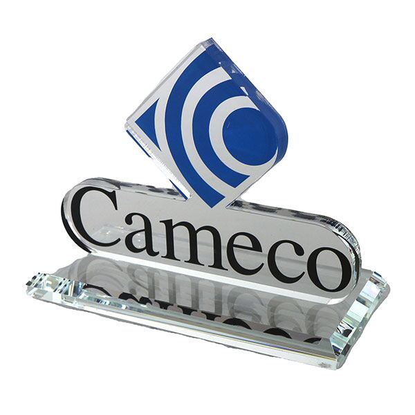 17.5cm x 17.5cm Recycled Acrystalic Award