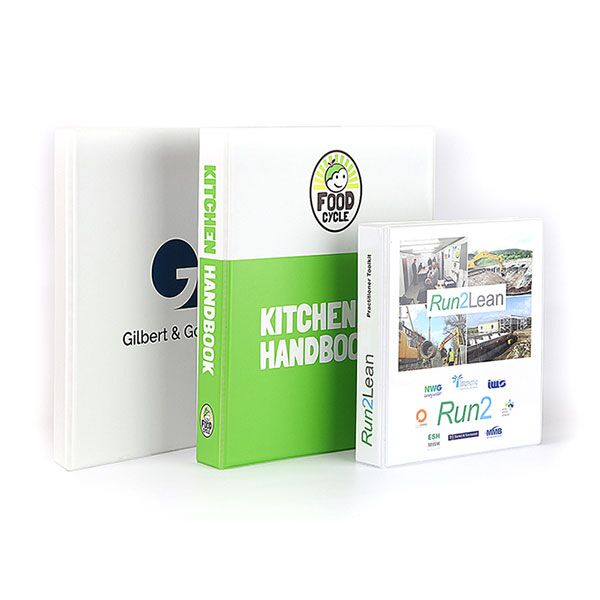 A4 2 Ring Binder PVC - Full Colour