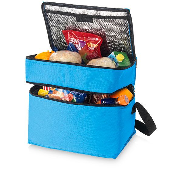 Oslo Dual Compartment Cooler Bag - Full Colour - Image 2