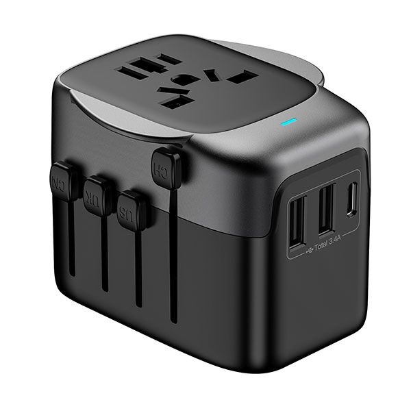 Recycled Plastic Travel Adaptor - Image 2