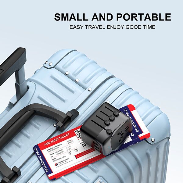 Recycled Plastic Travel Adaptor - Image 4