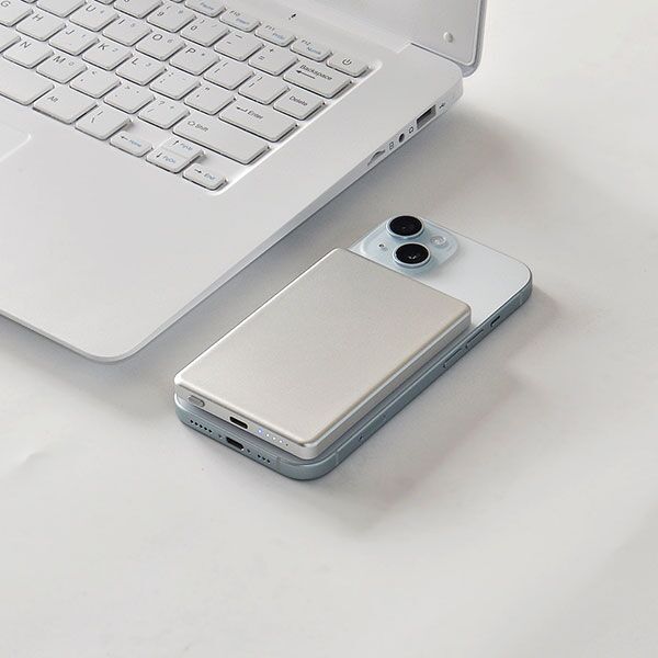 AluSlim 5000mAh Slim MagSafe Powerbank - Engraved