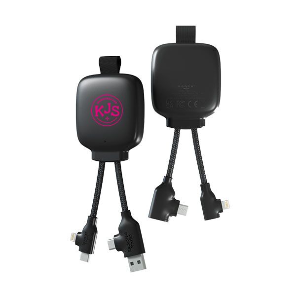 Xoopar Gamma Hybrid 3000mAh Powerbank Charging Cable