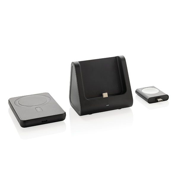 Powerbase RCS Recycled 3 in 1 Charger with 5000mAh Powerbank - Image 3