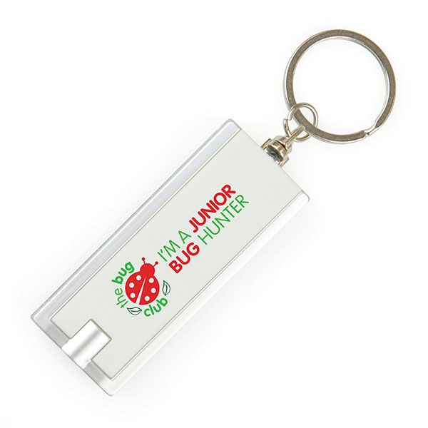 Flat LED Torch Key Ring - 1 Colour - Image 12