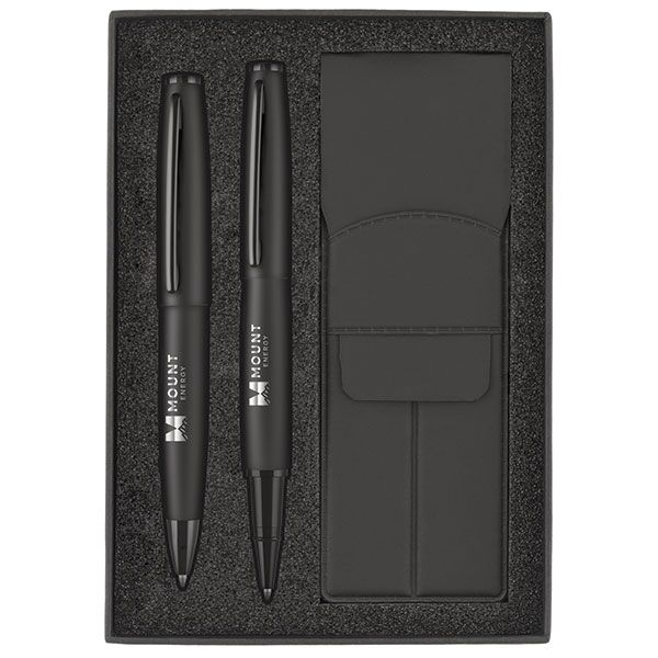 Fabium Soft Feel Ballpen & Rollerpen Gift Set