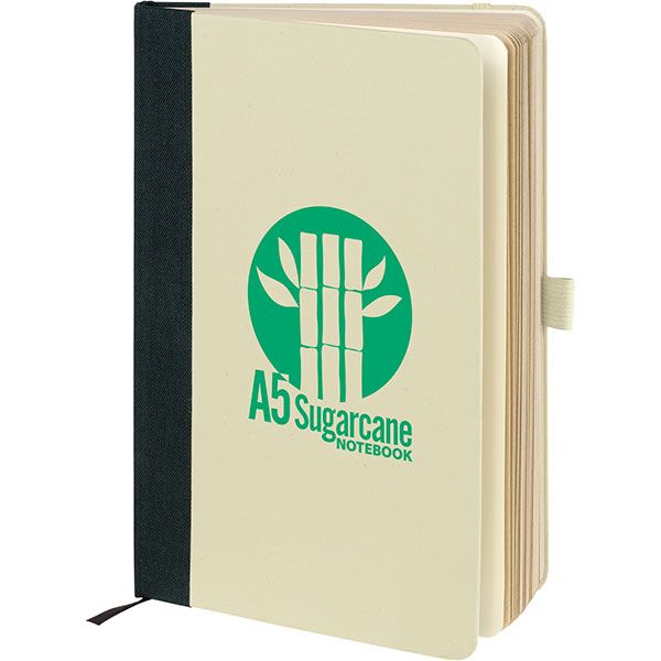 Maxton Eco Sugar Cane A5 Notebook - 1 Colour - Image 2