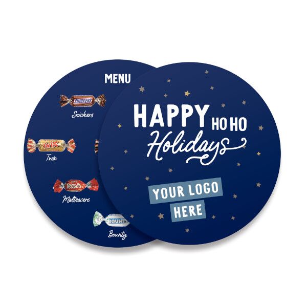 Branded Gold Treat Tin With Celebrations Chocolates - Image 2