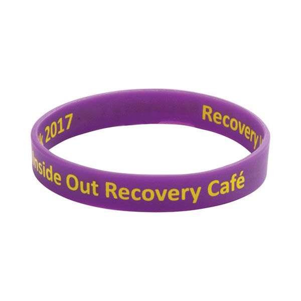 Silicone Screen Printed Wristband - Image 3