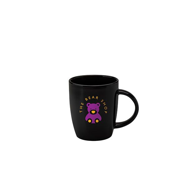 Darwin Earthenware Mug - Black