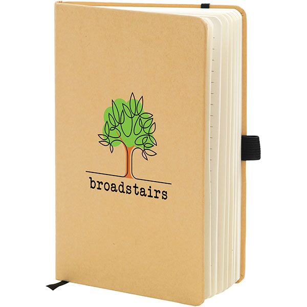 Broadstairs A5 Eco Kraft Notebook - Full Colour