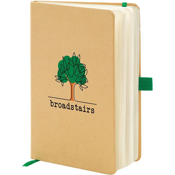 Broadstairs A5 Eco Kraft Notebook - Full Colour - Image 2