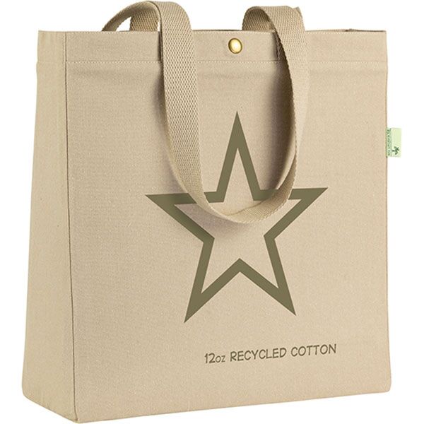 Chevening 12oz Recycled Cotton Tote Bag - Full Colour