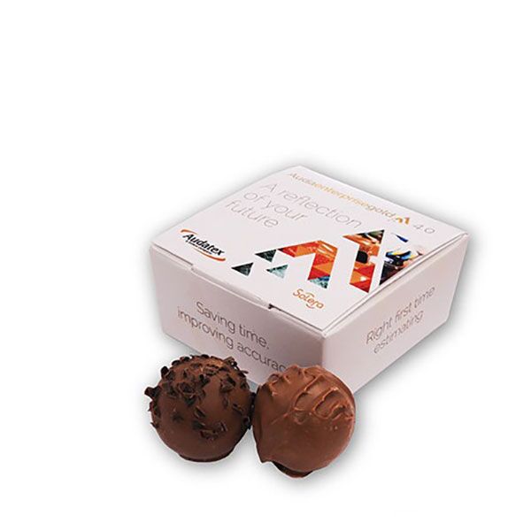 Classic Four Chocolate Truffle Box