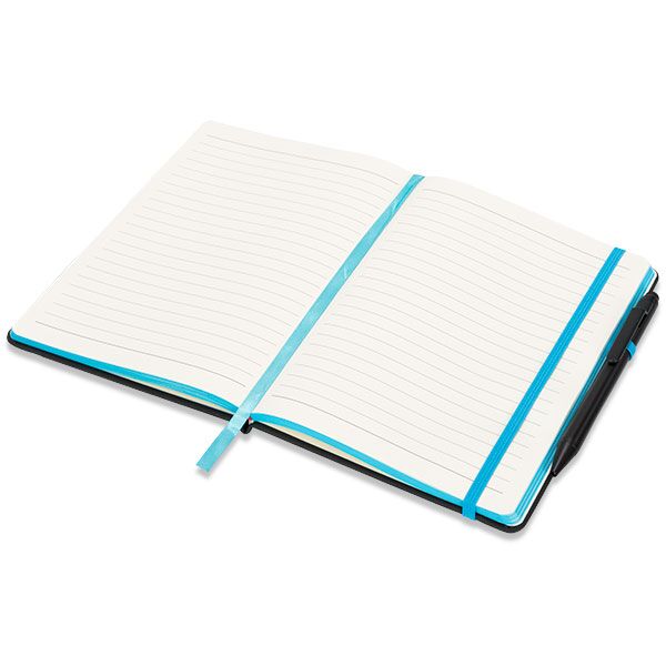 Medium Noir Edge Notebook - Debossed - Image 2