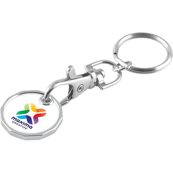 Express Printed Trolley Token Key Ring - Image 2