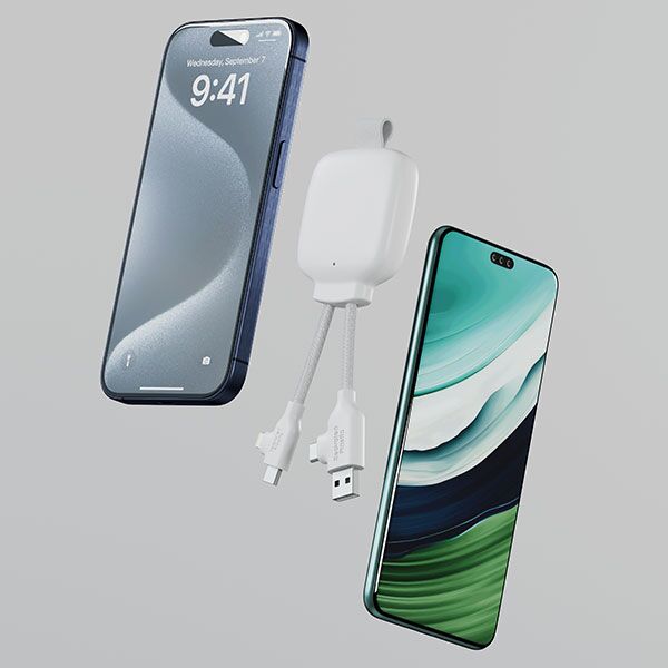 Xoopar Gamma Hybrid 3000mAh Powerbank Charging Cable - Image 3