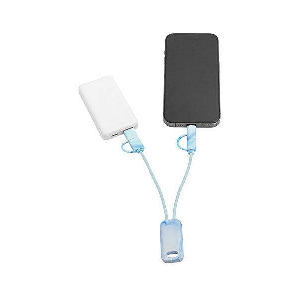 Berners 6 in 1 Recycled USB Cable - 1 Colour - Image 2