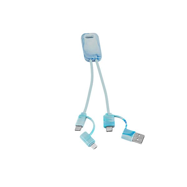 Berners 6 in 1 Recycled USB Cable - 1 Colour - Image 3