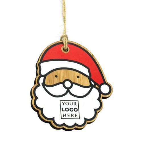 Moso Bamboo Christmas Bauble – Full Colour