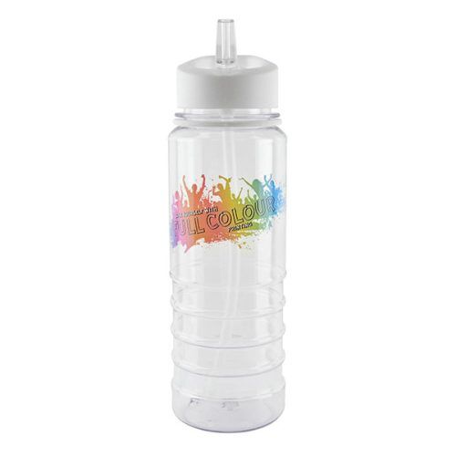 Aqueous Clear Drinks Bottle 750ml – Full Colour