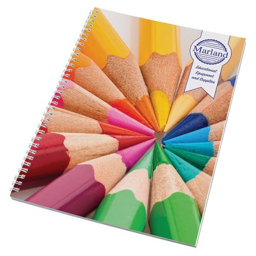 A4 Wiro Smart Card Cover Notepad – Full Colour