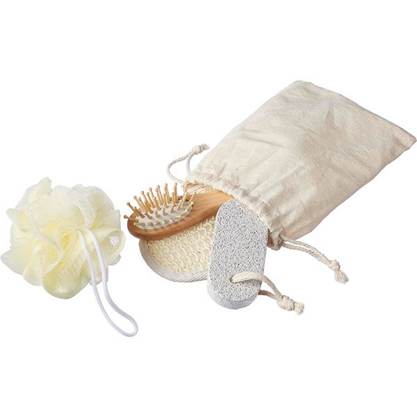 Bathing Set in Cotton Bag - 1 Colour